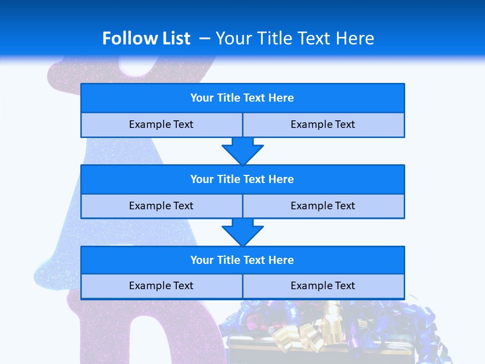 Striped June Masculine PowerPoint Template