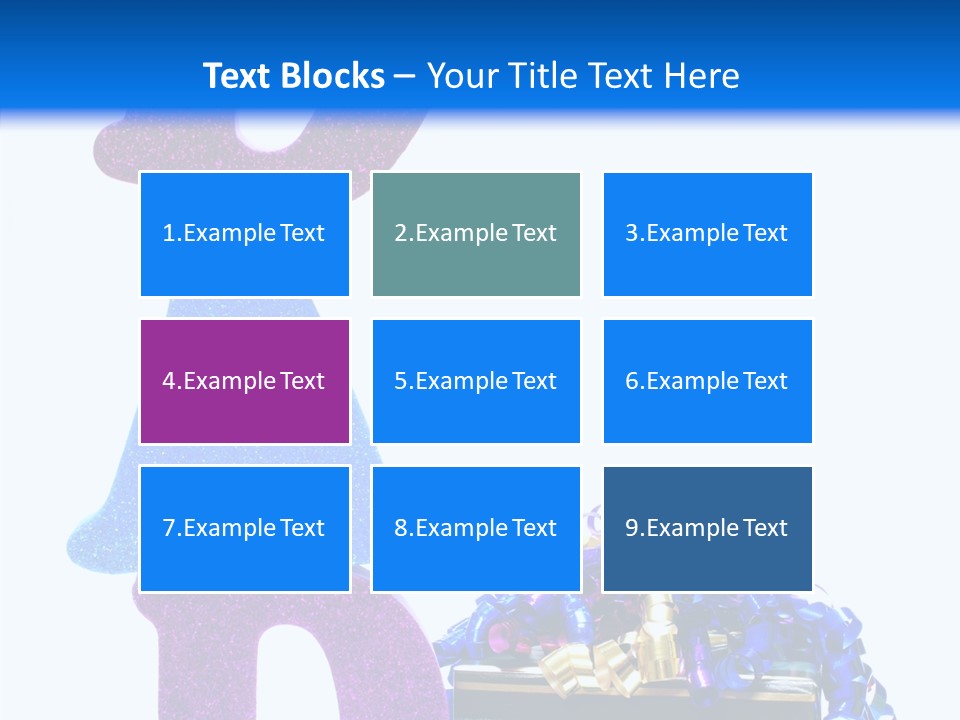 Striped June Masculine PowerPoint Template