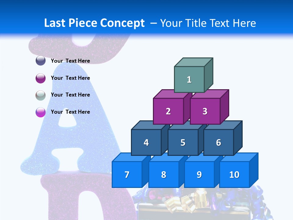 Striped June Masculine PowerPoint Template