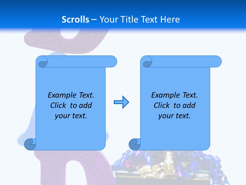 Striped June Masculine PowerPoint Template
