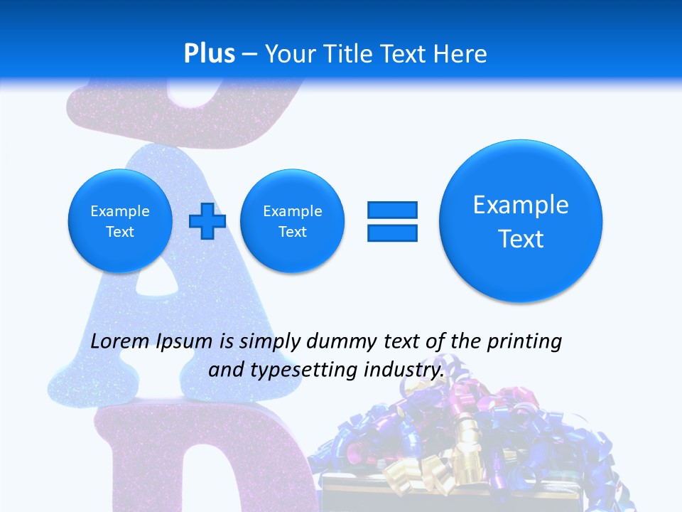 Striped June Masculine PowerPoint Template
