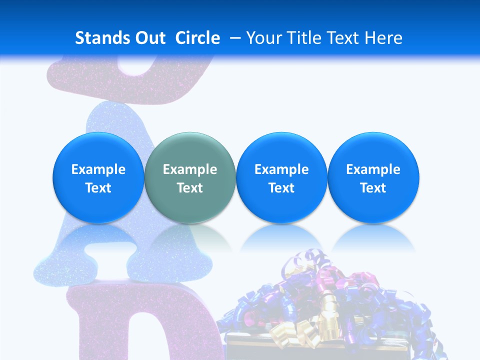 Striped June Masculine PowerPoint Template