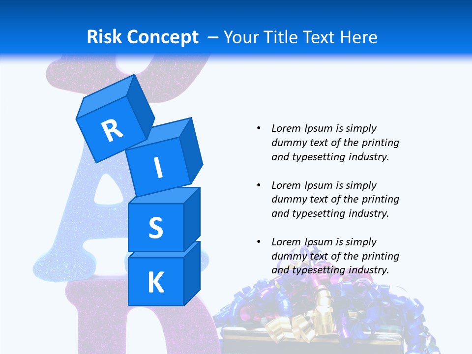 Striped June Masculine PowerPoint Template