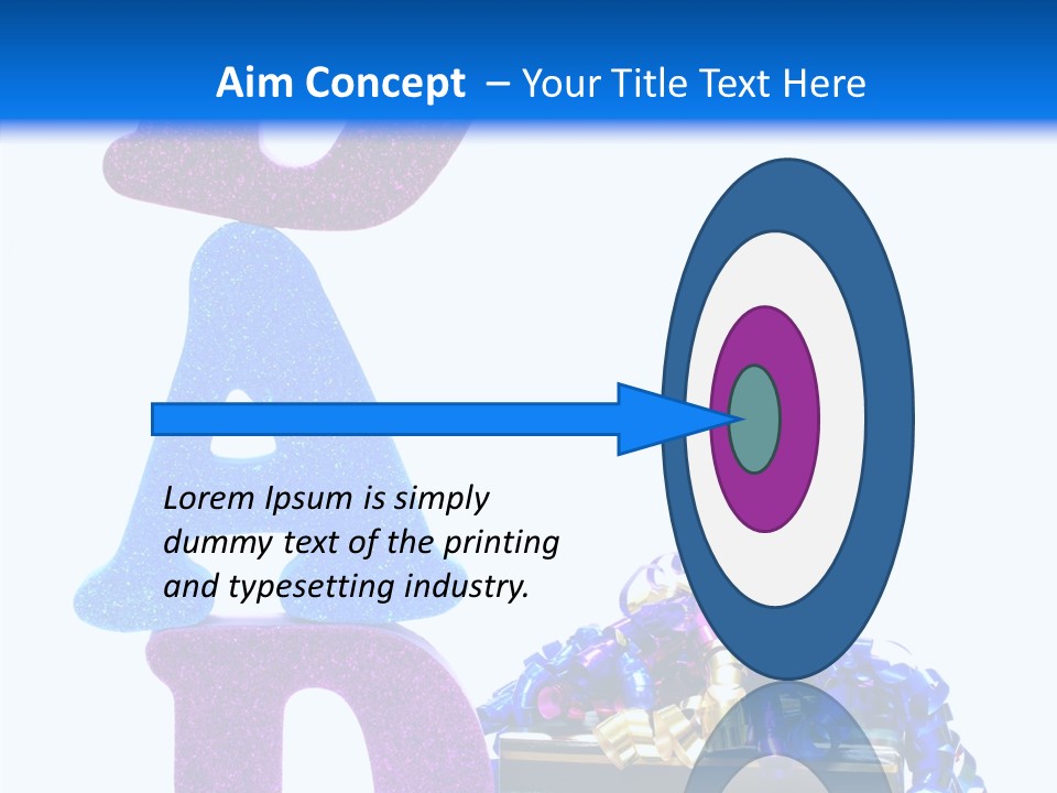 Striped June Masculine PowerPoint Template