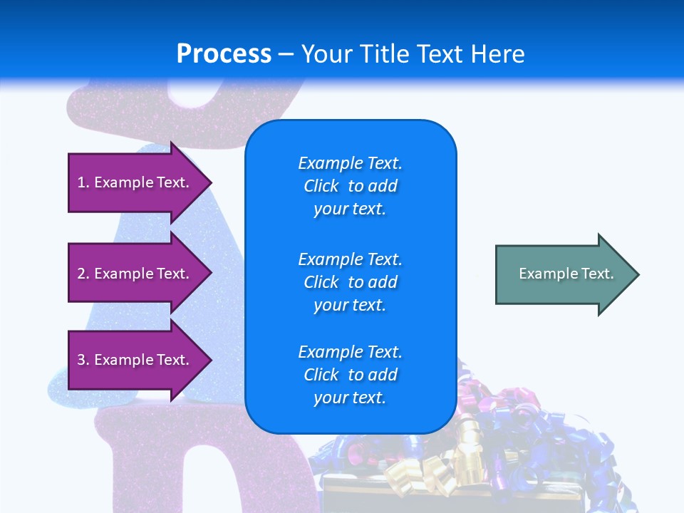 Striped June Masculine PowerPoint Template