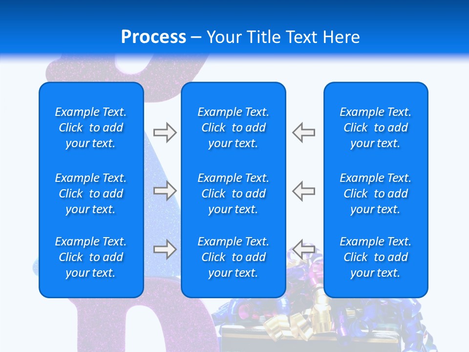 Striped June Masculine PowerPoint Template