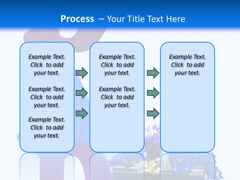 Striped June Masculine PowerPoint Template