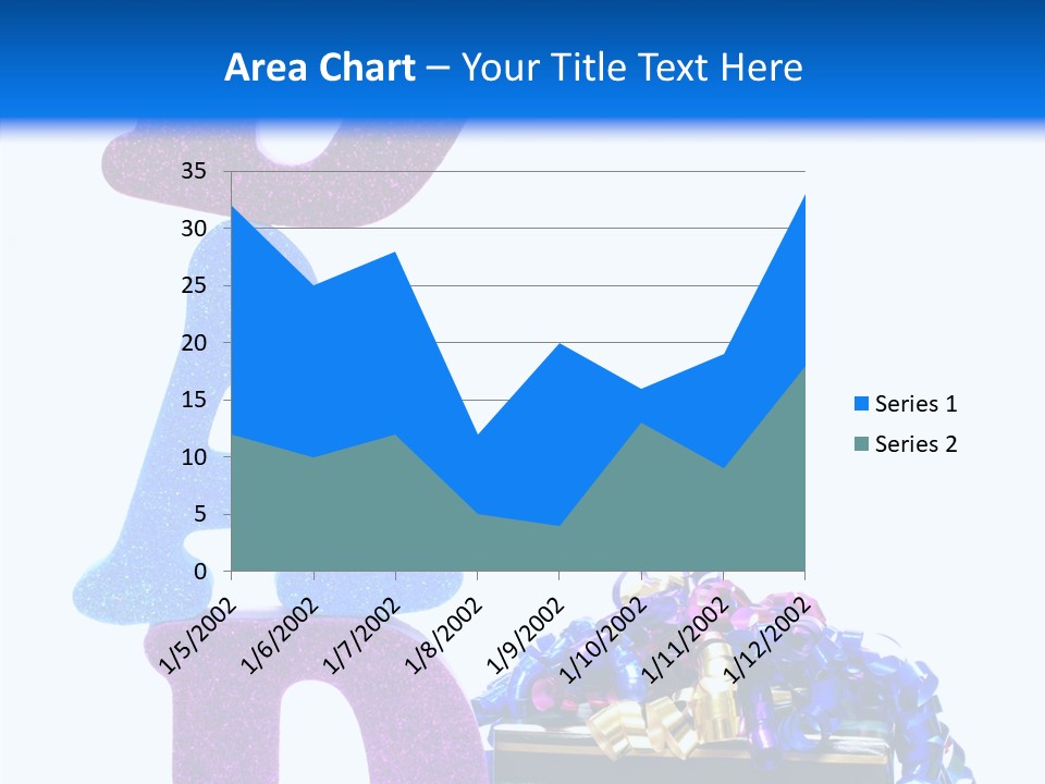 Striped June Masculine PowerPoint Template