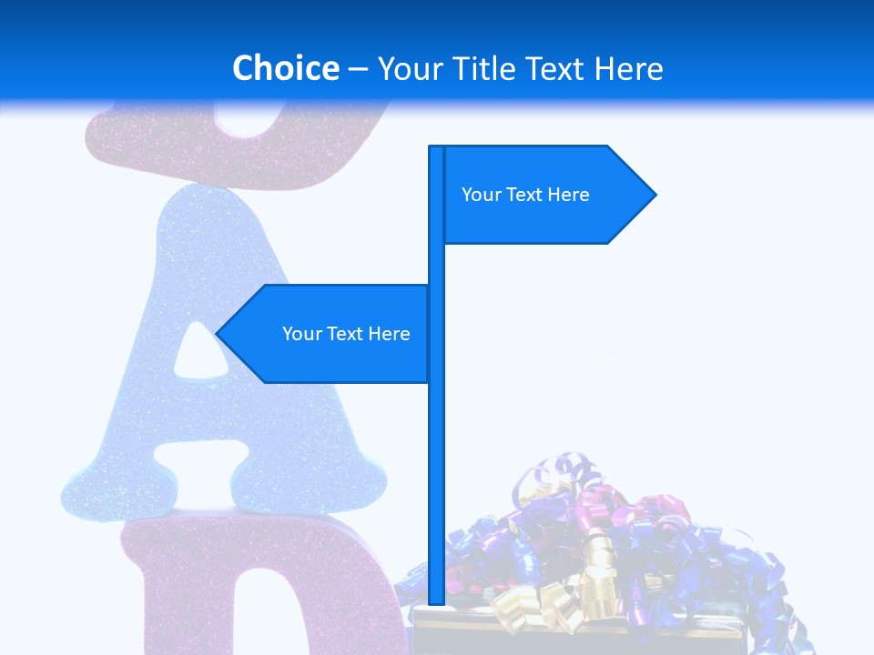 Striped June Masculine PowerPoint Template