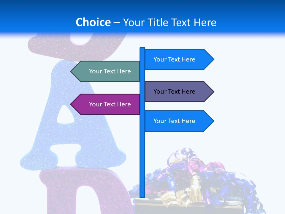 Striped June Masculine PowerPoint Template