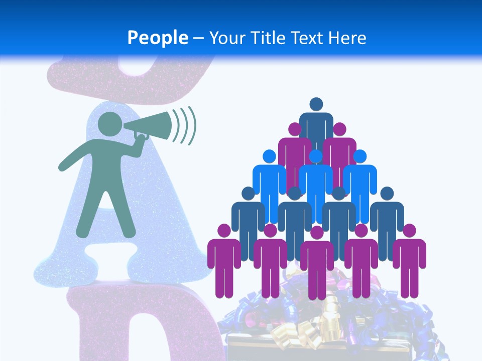 Striped June Masculine PowerPoint Template