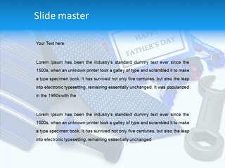 Toy Pattern Tie PowerPoint Template