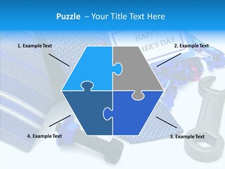 Toy Pattern Tie PowerPoint Template