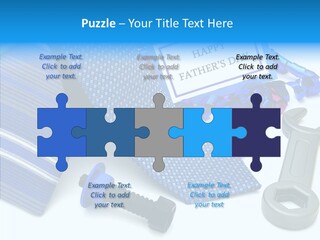 Toy Pattern Tie PowerPoint Template