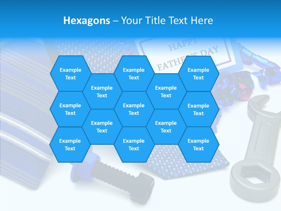 Toy Pattern Tie PowerPoint Template