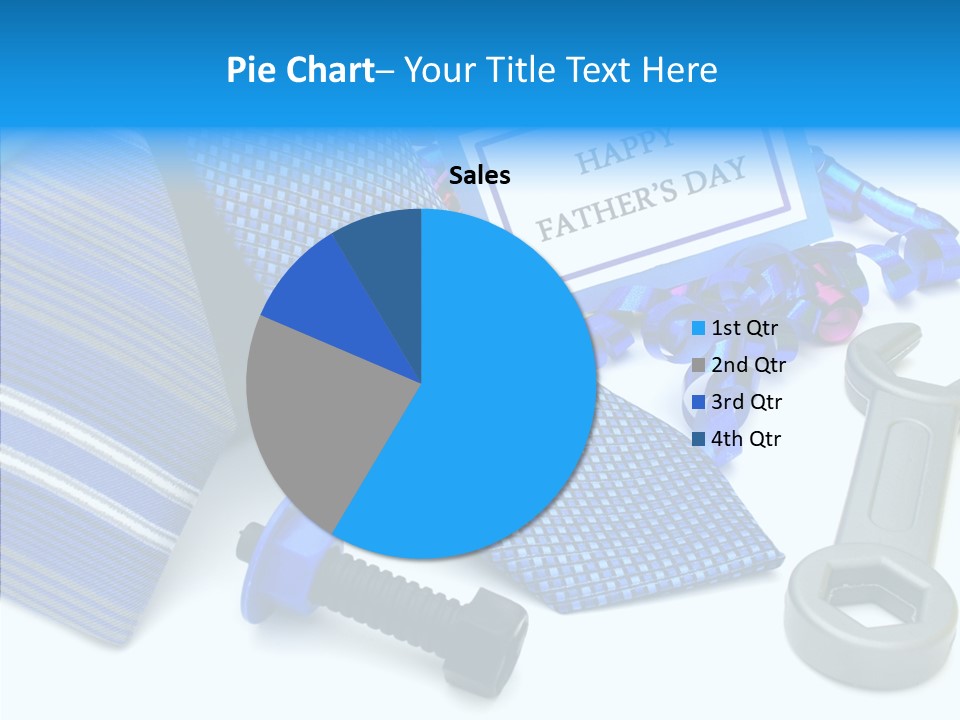 Toy Pattern Tie PowerPoint Template
