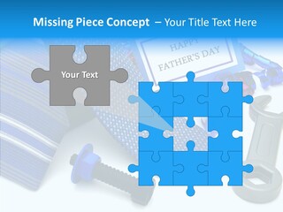 Toy Pattern Tie PowerPoint Template