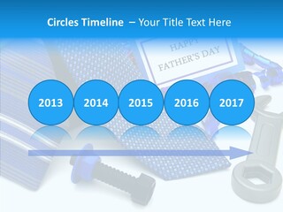 Toy Pattern Tie PowerPoint Template