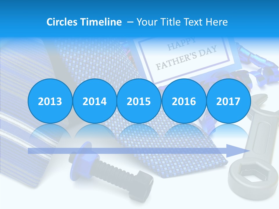Toy Pattern Tie PowerPoint Template