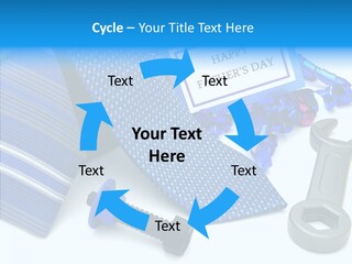 Toy Pattern Tie PowerPoint Template