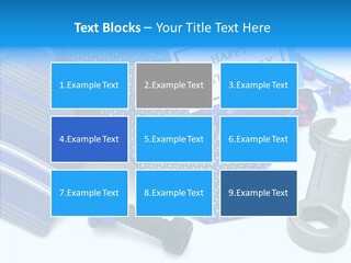 Toy Pattern Tie PowerPoint Template