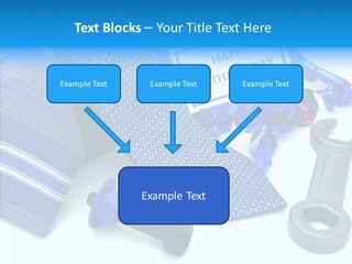 Toy Pattern Tie PowerPoint Template