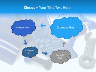 Toy Pattern Tie PowerPoint Template