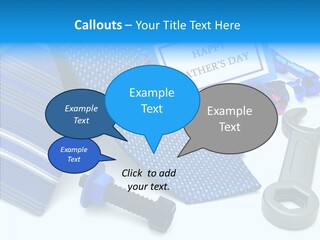 Toy Pattern Tie PowerPoint Template