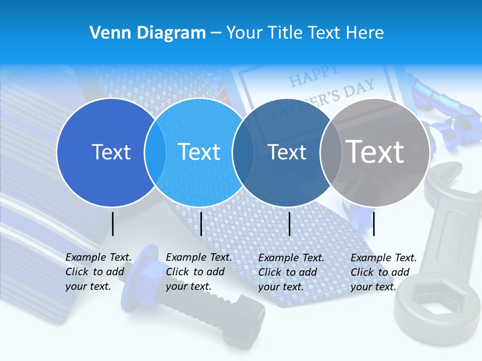 Toy Pattern Tie PowerPoint Template