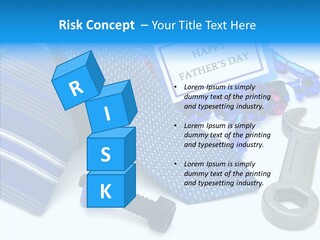 Toy Pattern Tie PowerPoint Template