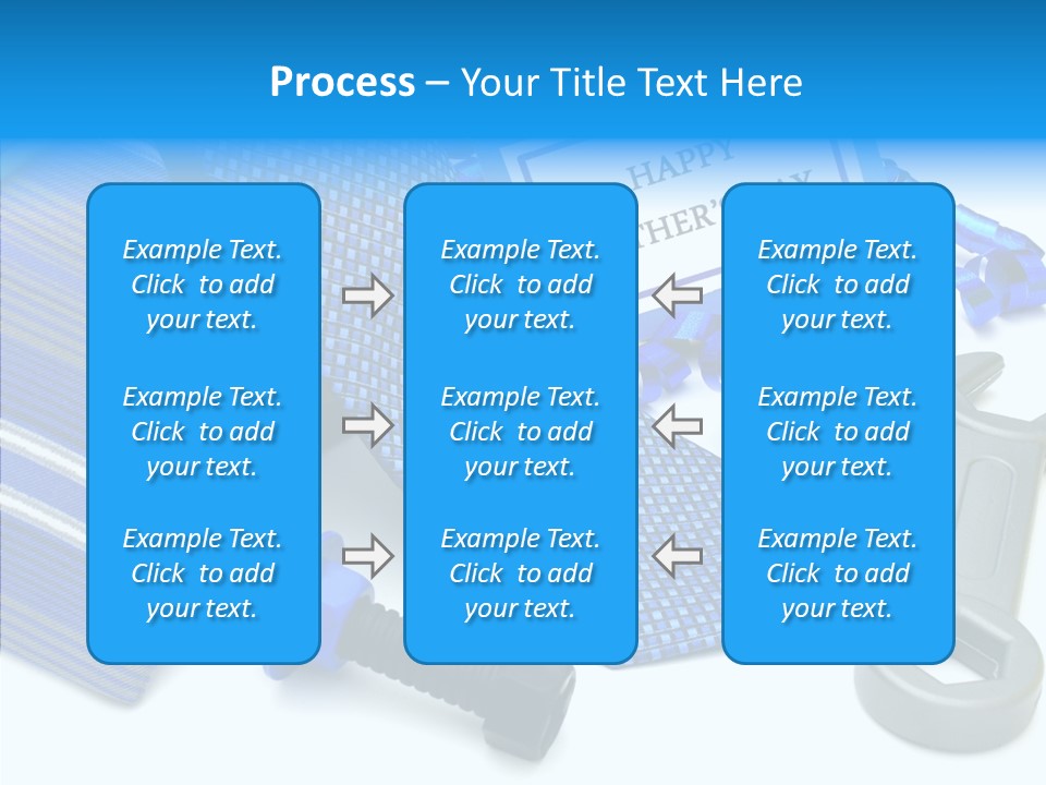 Toy Pattern Tie PowerPoint Template