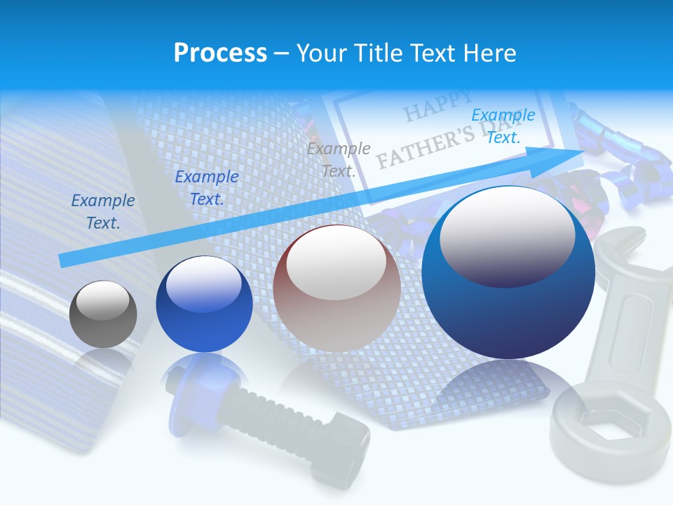 Toy Pattern Tie PowerPoint Template