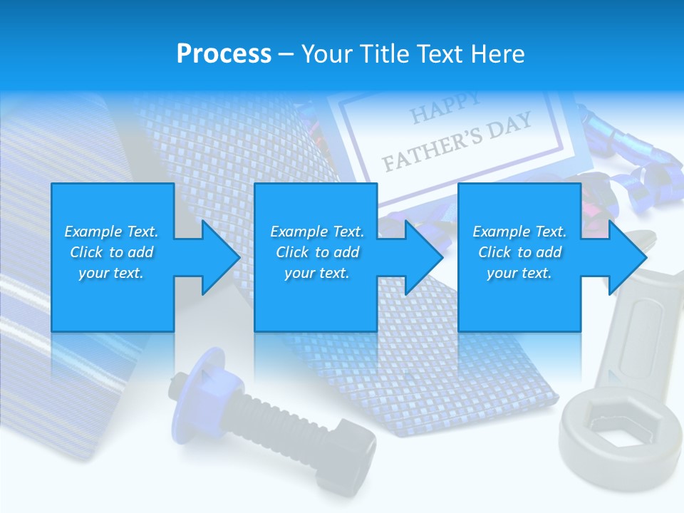Toy Pattern Tie PowerPoint Template