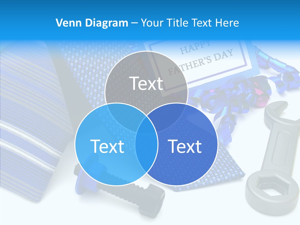 Toy Pattern Tie PowerPoint Template