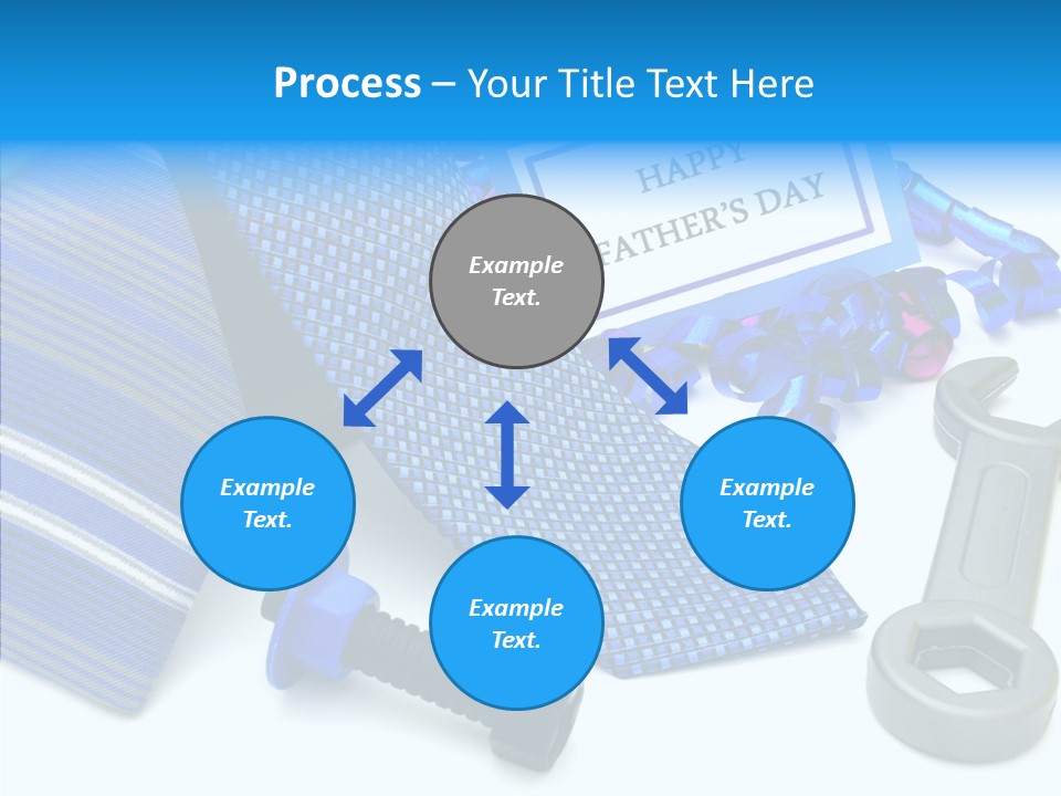 Toy Pattern Tie PowerPoint Template