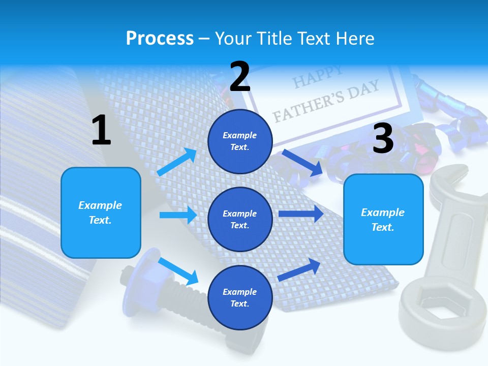 Toy Pattern Tie PowerPoint Template