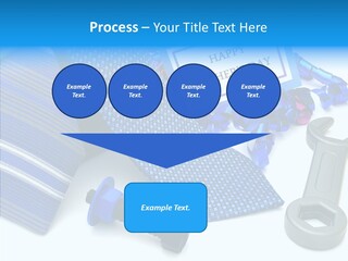 Toy Pattern Tie PowerPoint Template