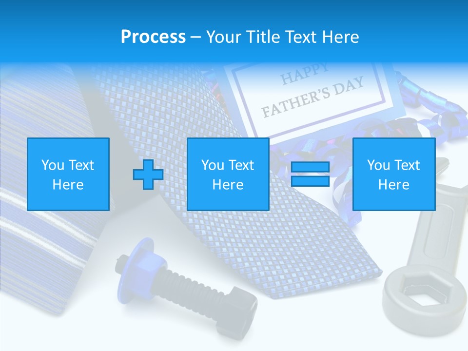 Toy Pattern Tie PowerPoint Template