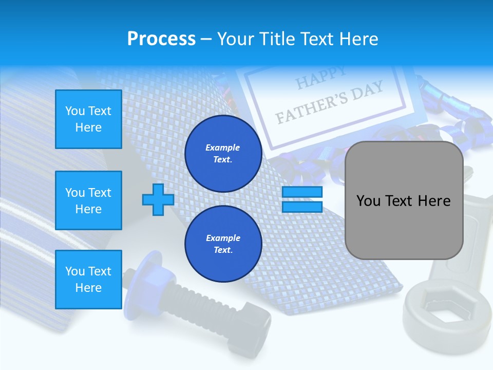Toy Pattern Tie PowerPoint Template