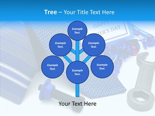 Toy Pattern Tie PowerPoint Template