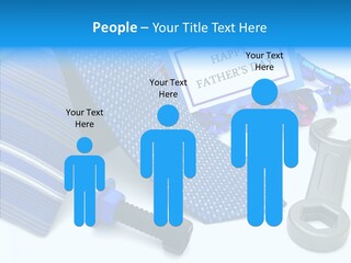 Toy Pattern Tie PowerPoint Template