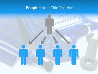 Toy Pattern Tie PowerPoint Template