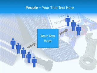 Toy Pattern Tie PowerPoint Template