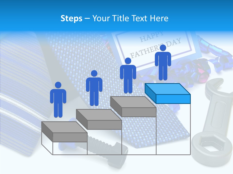 Toy Pattern Tie PowerPoint Template
