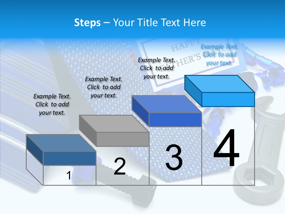 Toy Pattern Tie PowerPoint Template