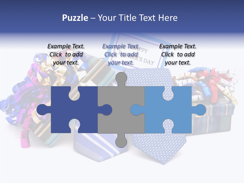 Card Clothing Background PowerPoint Template