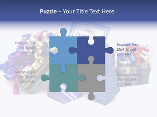 Card Clothing Background PowerPoint Template