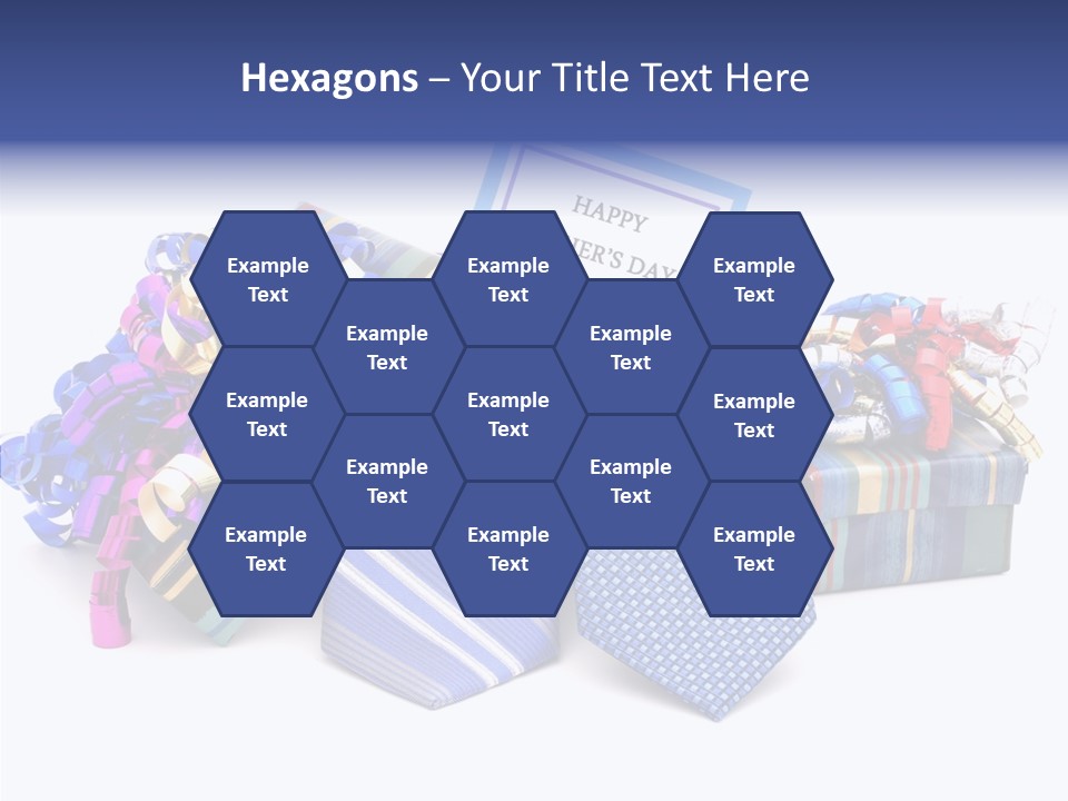 Card Clothing Background PowerPoint Template