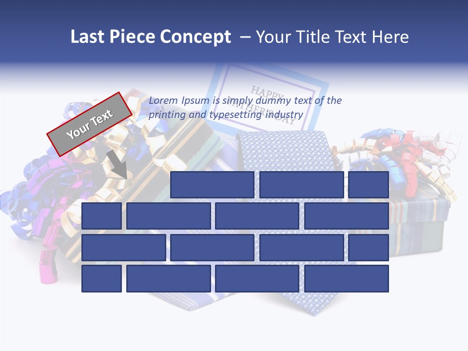Card Clothing Background PowerPoint Template
