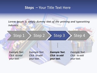 Card Clothing Background PowerPoint Template